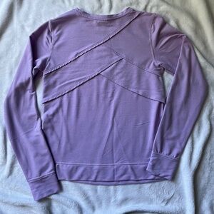 Purple long sleeve shirt Girls size XL